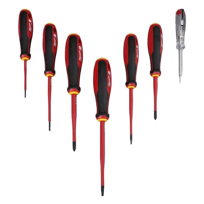 Milwaukee Tri-Lobe Vde Screwdriver Ph Set -7P 4932478739 Milwaukee - Town Tools 