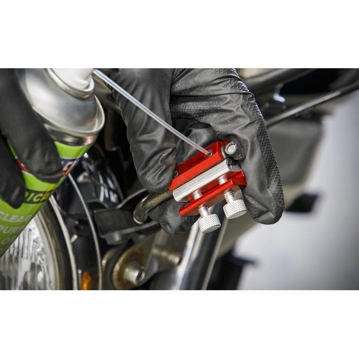 Sealey Motorcycle Twin-Clamp Cable Oiler MS038 Sealey - Town Tools 