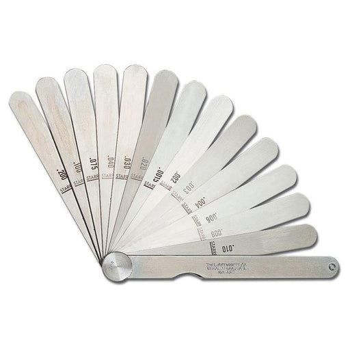 Starrett 467M Feeler Gauge 13 Piece Set 0.04-5mm Starrett - Town Tools
