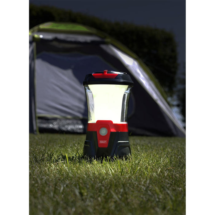 Sealey 10 SMD LED Rechargeable Lantern with Wireless Speaker Camping Fishing Sealey - Town Tools 