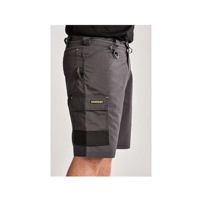 Stanley® Clothing Tucson Cargo Shorts Grey Rip-Stop Waist 36in STANLEY® Clothing - Town Tools