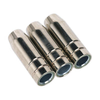 Sealey Conical Nozzle MB15 Pack of 3 MIG955