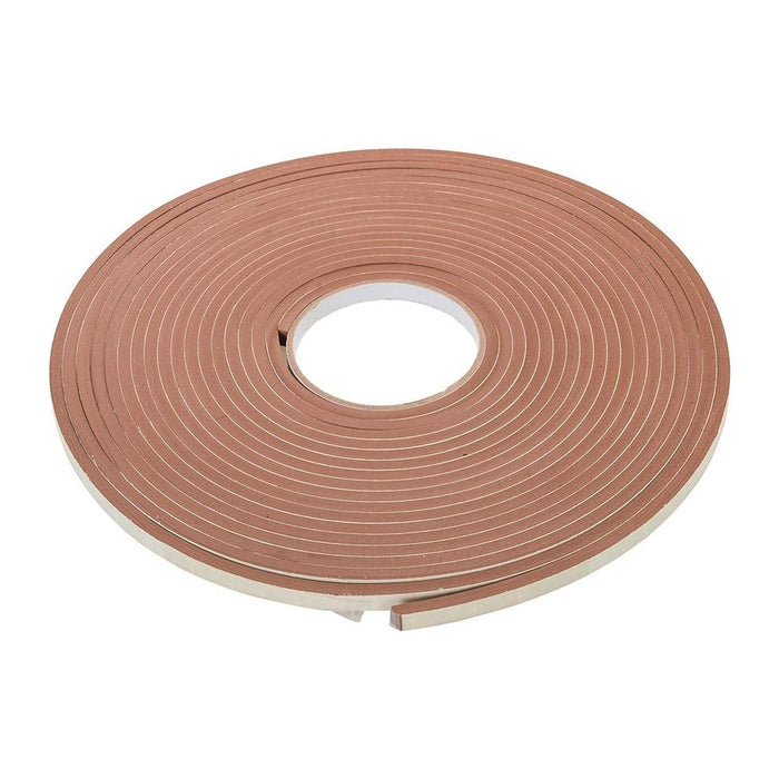 Fixman Self-Adhesive EVA Foam Gap Seal 3 - 8mm / 10.5m Brown Fixman - Town Tools 