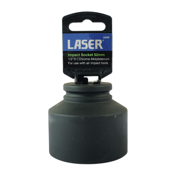Laser Hub Nut Socket 1/2"D 52mm 2206
