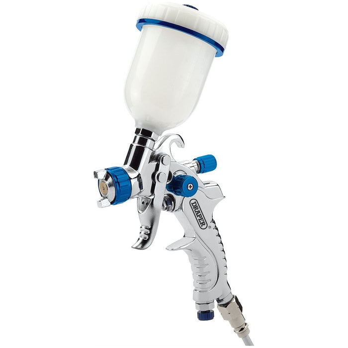 Draper Gravity Feed HVLP Air Spray Gun, 100ml 09708 Draper - Town Tools 