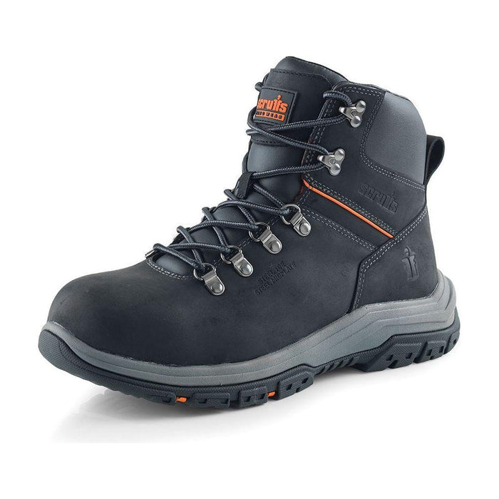 Scruffs Rafter Safety Boots Black Size 9 / 43 Scruffs - Town Tools 
