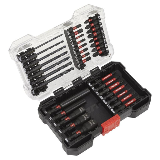 Sealey Power Tool Bit Set 35pc Impact Grade AK8284 Sealey - Town Tools 