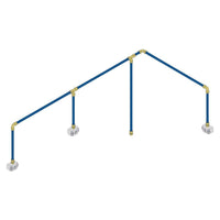 Sealey Sharkbiteï 18m 3-Drop Air Supply System Kit SBAKIT3
