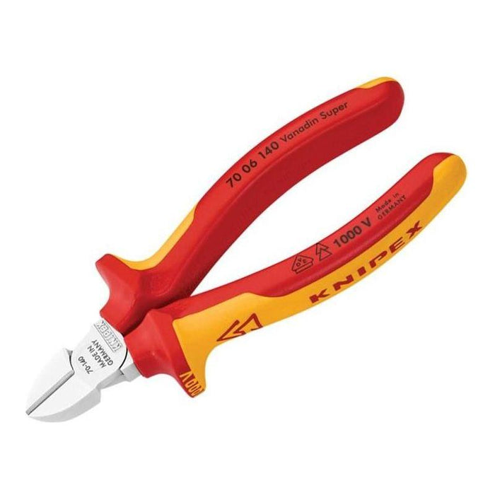 Knipex VDE Diagonal Cutter 140mm Knipex - Town Tools