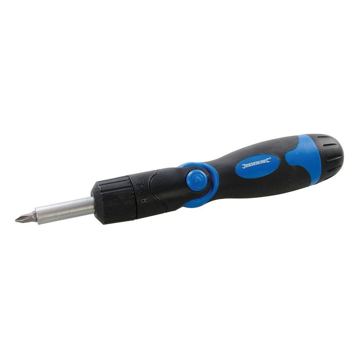 Silverline Multi-Bit Ratchet Screwdriver 3-Way Silverline - Town Tools 