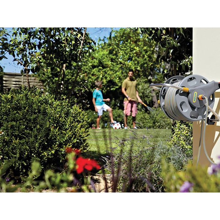 Hozelock 2475 60m Wall Mountable Hose Reel ONLY Hozelock - Town Tools