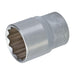King Dick Socket SD 1/2" Metric 12pt 24mm King Dick - Town Tools 