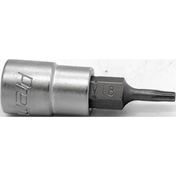 Sealey 1/4"Dr Trx-Star Socket Bit T8 (Micro Satin Finish)