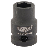 Draper Draper Expert HI-TORQ 6 Point Impact Socket, 3/8" Sq. Dr., 10mm