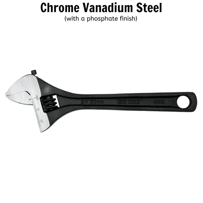 Teng Tools Adjustable Wrench 150mm Teng Tools - Town Tools 