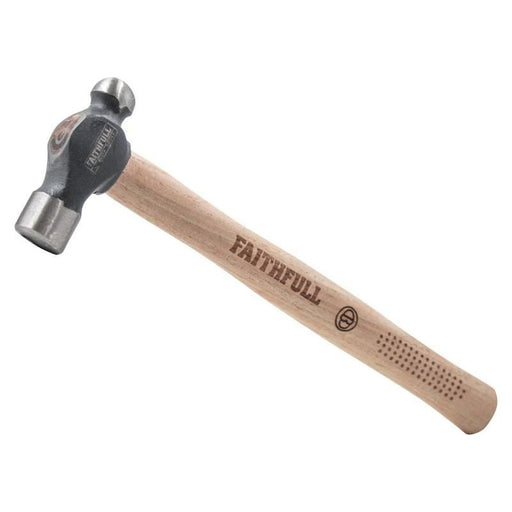 Faithfull Ball Pein Hammer FSC Hickory 227g (1/2lb) Faithfull - Town Tools