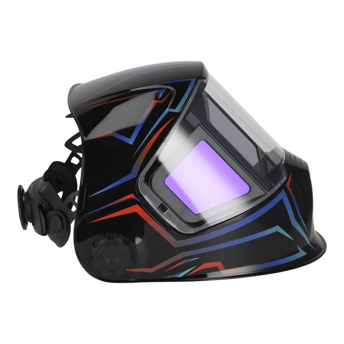 Sealey Panoramic Welding Helmet Auto Darkening - Shade 9-13 PWH602 Sealey - Town Tools 