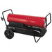 Sealey Space Warmer® Paraffin/Kerosene/Diesel Heater 215,000Btu/hr with Wheels Town Tools - Town Tools 