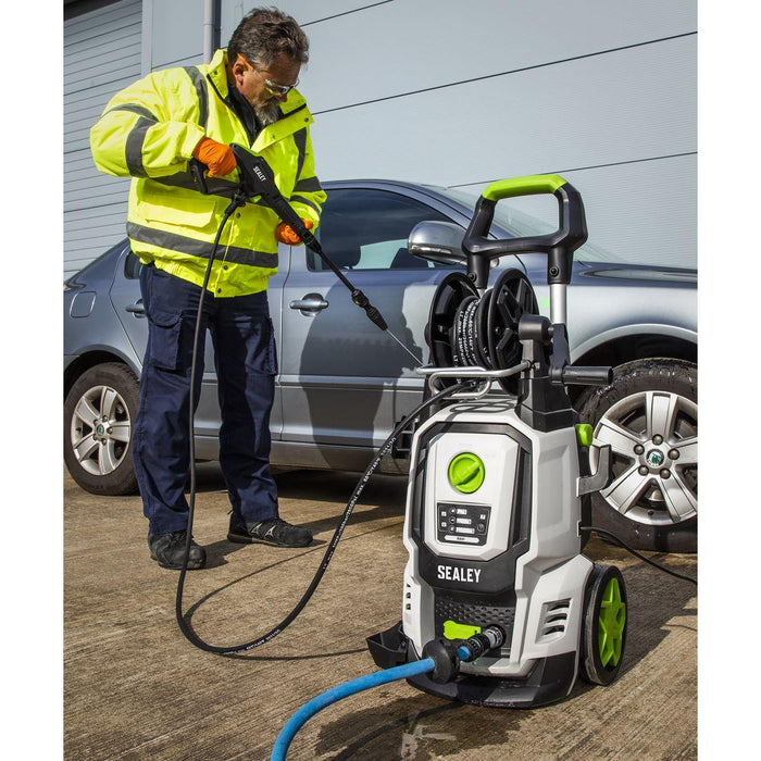 Sealey Pressure Washer with Snow Foam 170bar 450L/hr PW2400COMBO Sealey - Town Tools 