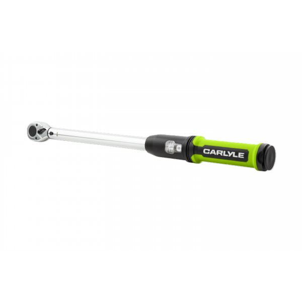 Carlyle Tools 1/2In Drive Torque Wrench Fixed Head Click 54 To 203Nm