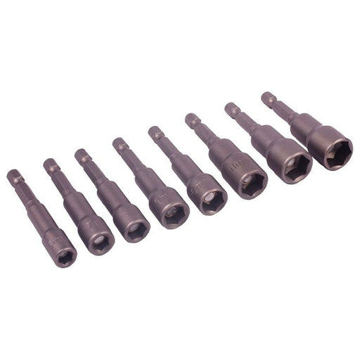 Bluespot Tools Magnetic 1/4in Nut Driver Set, 8 Piece BlueSpot Tools - Town Tools