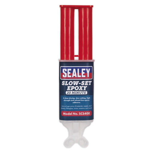 Sealey Slow-Set 20 Minute Epoxy Adhesive 25ml SCS400 Sealey - Town Tools 