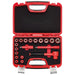 Draper XP1000 VDE Metric Socket Set, 3/8" Sq. Dr. (19 Piece) Draper - Town Tools