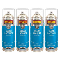 4x Hycote XUK0232 Clear Lacquer 400ml C/O