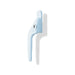 Yale Locks White Offset Locking PVCu Window Handle Left Yale Locks - Town Tools