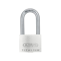 Abus Mechanical 64TI/40mm TITALIUM™ Padlock 40mm Long Shackle Carded