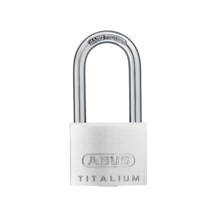 Abus Mechanical 64TI/40mm TITALIUM™ Padlock 40mm Long Shackle Carded ABUS Mechanical - Town Tools