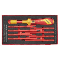 Teng Tools Insulated Torque Screwdriver Set FOAM1 9 Pieces