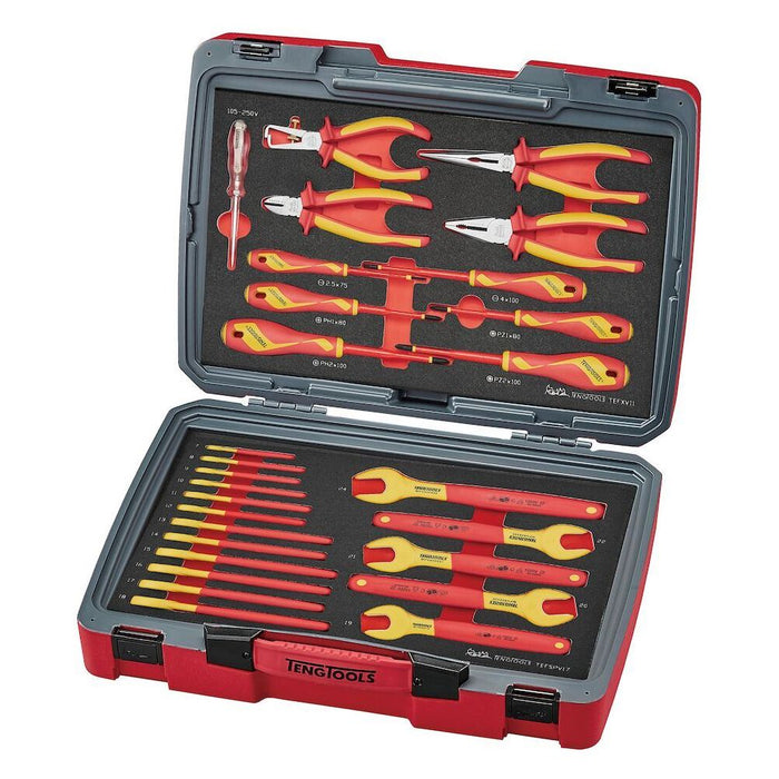 Teng Tools MECCA PRO TC-6 FOAM Electrician Tool Kit 29 Pieces Teng Tools - Town Tools 