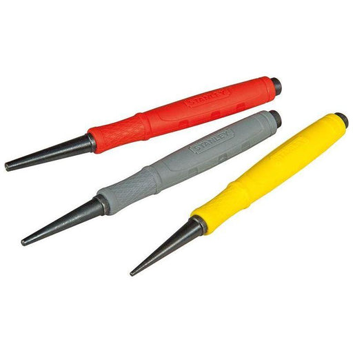 Stanley® Hand Tools DynaGrip™ Nail Punch Set, 3 Piece STANLEY® Hand Tools - Town Tools