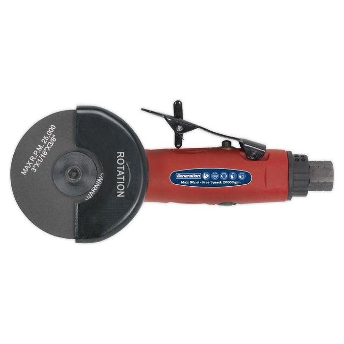 Sealey Air Cut-Off Tool75mm Straight GSA26 Sealey - Town Tools 