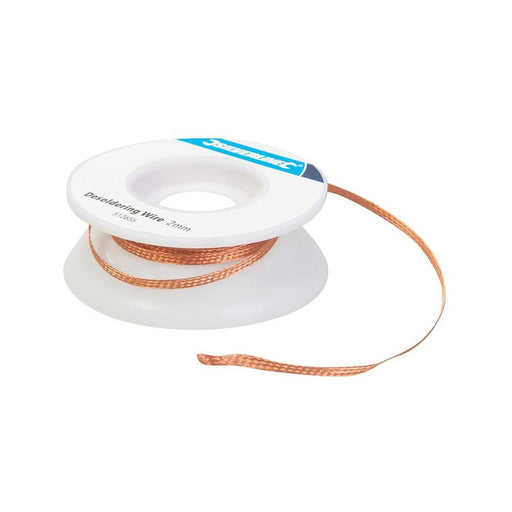 Silverline Desoldering Wire 2mm Silverline - Town Tools 