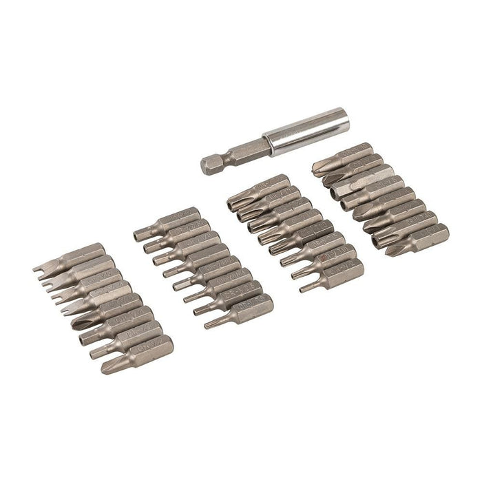 Silverline Security Bit Set 33pce 25mm Silverline - Town Tools 