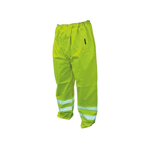 Scan Hi-Vis Yellow Motorway Trousers - XXL (48in) Scan - Town Tools