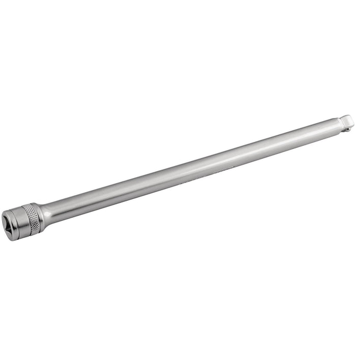 Draper Satin Chrome Wobble Extension Bar, 3/8" Sq. Dr., 250mm 16746