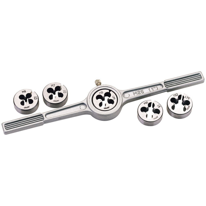 Draper Circular Metric Die and Holder Set (6 Piece) 79197 Draper - Town Tools 