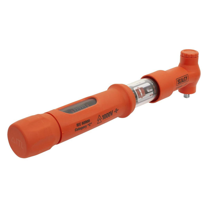 Sealey Premier Premier Insulated Torque Wrench 1/4"Sq Drive 2-12Nm STW806 Sealey Premier - Town Tools 