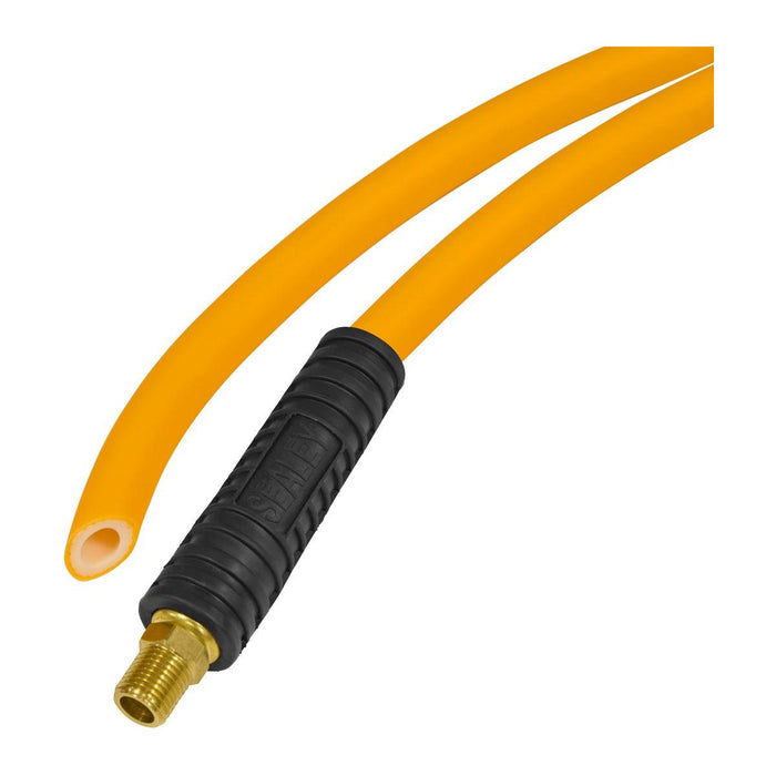 Sealey High-Visibility Hybrid Air Hose with 1/4"BSP Unions 5m x 8mm AHHC5 Sealey - Town Tools 