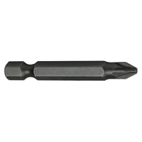 Faithfull Pozi S2 Grade Steel Screwdriver Bits PZ1 x 50mm (Pack 3)