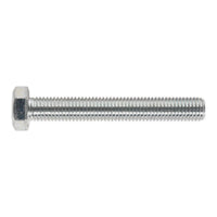 Sealey HT Setscrew M14 x 100mm 8.8 Zinc Pack of 10 SS14100