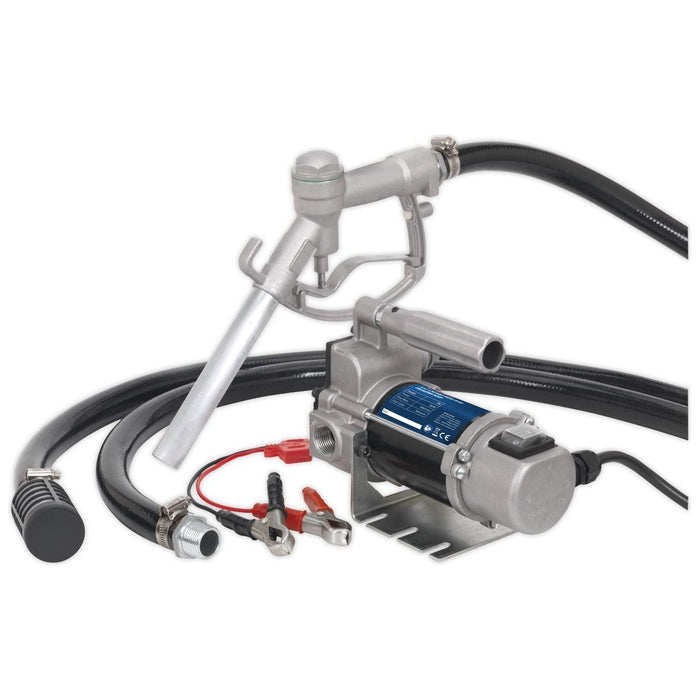 Sealey Diesel/Fluid Transfer Pump Portable 12V TP96 Sealey - Town Tools 