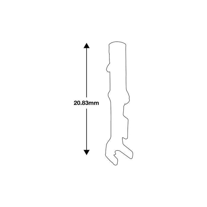 Connect Non-Insulated Female Terminals 50pc 37485 Tool Connection - Town Tools 