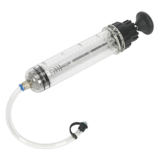 Sealey Oil & Brake Fluid Inspection Syringe 200ml VS404 Sealey - Town Tools 
