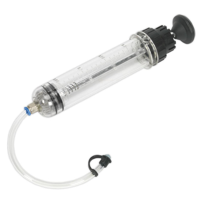 Sealey Oil & Brake Fluid Inspection Syringe 200ml VS404 Sealey - Town Tools 