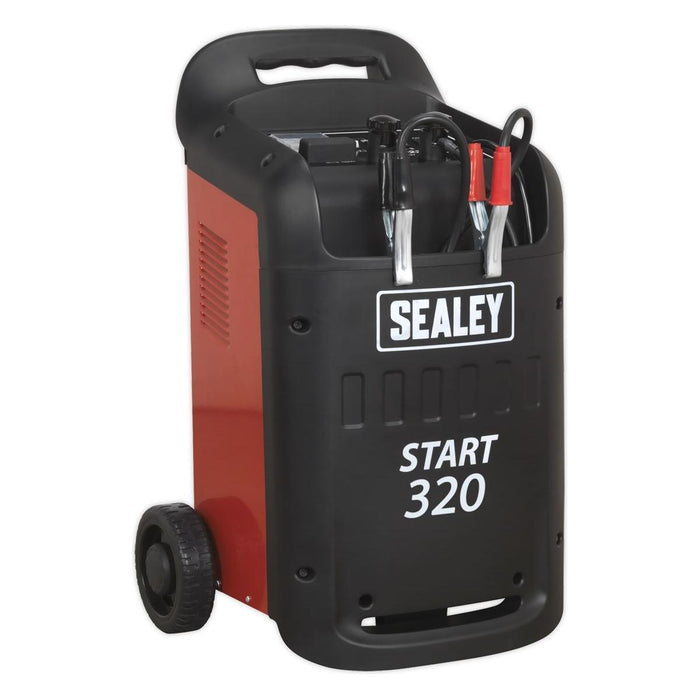 Sealey Starter/Charger 320/45Amp 12/24V 230V START320 Sealey - Town Tools 