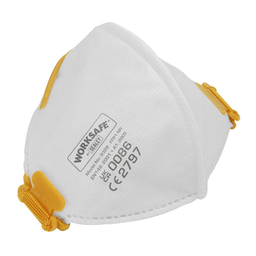 Worksafe Worksafe Fold Flat Mask FFP1 - Pack of 3 9329/3 Worksafe - Town Tools 